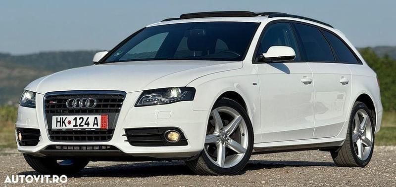 Culoarealb Utilizat 2011 Audi A4 S-Line Break | 8.990 EUR (Puțin scump) - Imagine 1/4
