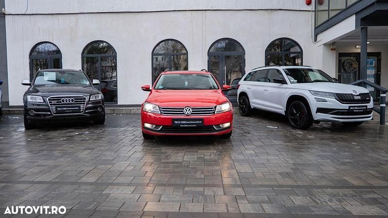 Second-hand VW Passat Trendline 140 CP (102 kW) 2012 Culoarerosu Break