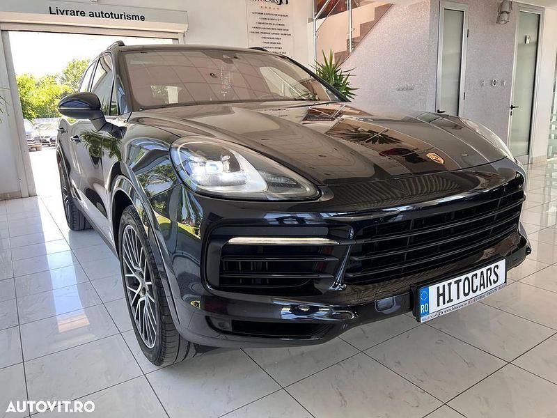 Negru Utilizat 2018 Porsche Cayenne SUV | 42.943 EUR - Imagine 1/4
