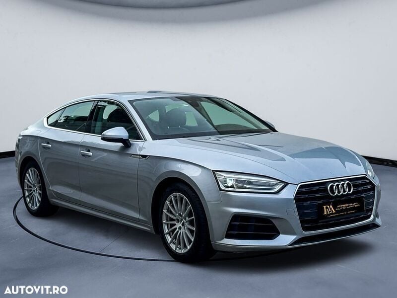 Argint Utilizat 2017 Audi A5 Sportback Berlinǎ | 17.270 EUR - Imagine 1/4