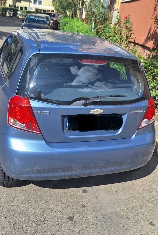 Second-hand Chevrolet Aveo 69 CP (50 kW) 2008 Albastru Hatchback