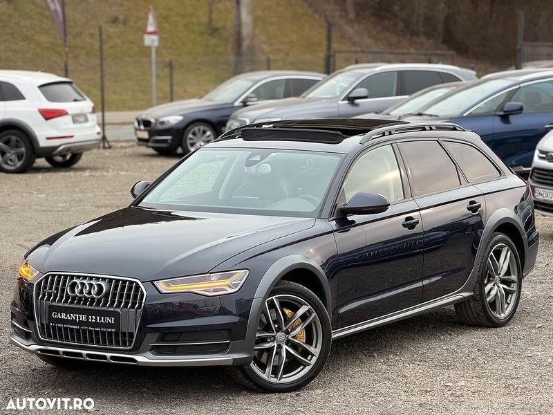 Second-hand Audi A6 Allroad Sport 320 CP (235 kW) 2015 Culoarealbastru Break