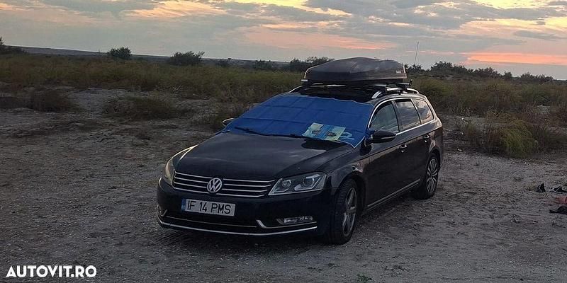 Culoarenegru Utilizat 2011 VW Passat Comfortline Break | 6.000 EUR (Preț bun) - Imagine 1/3