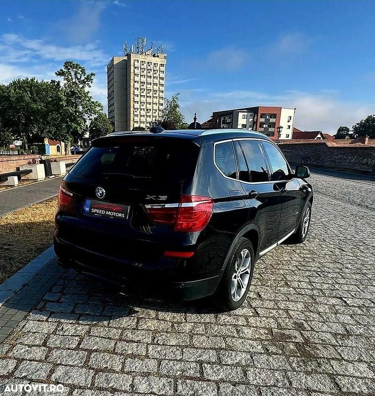 Second-hand BMW X3 xLine 245 CP (180 kW) 2015 Culoarenegru SUV