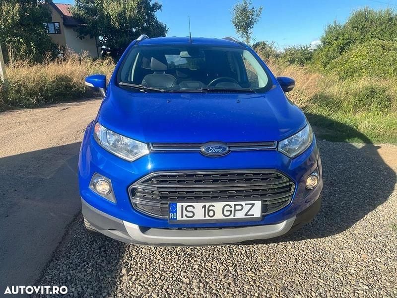 Culoarealbastru Utilizat 2017 Ford Ecosport Titanium SUV | 7.300 EUR (Preț bun) - Imagine 1/4