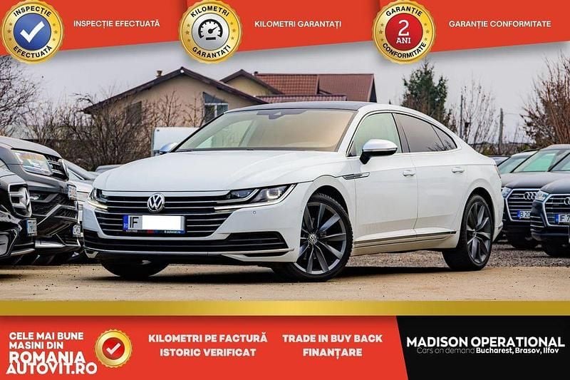 Culoarealb Utilizat 2019 VW Arteon Elegance Berlinǎ | 20.700 EUR (Preț bun) - Imagine 1/4