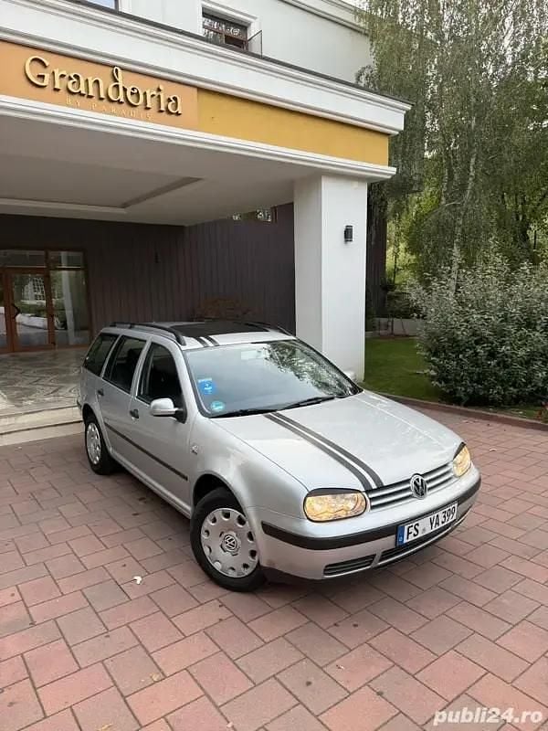 Argintiu Utilizat 2001 VW Golf IV Break | 1.300 EUR (Preț OK) - Imagine 1/4
