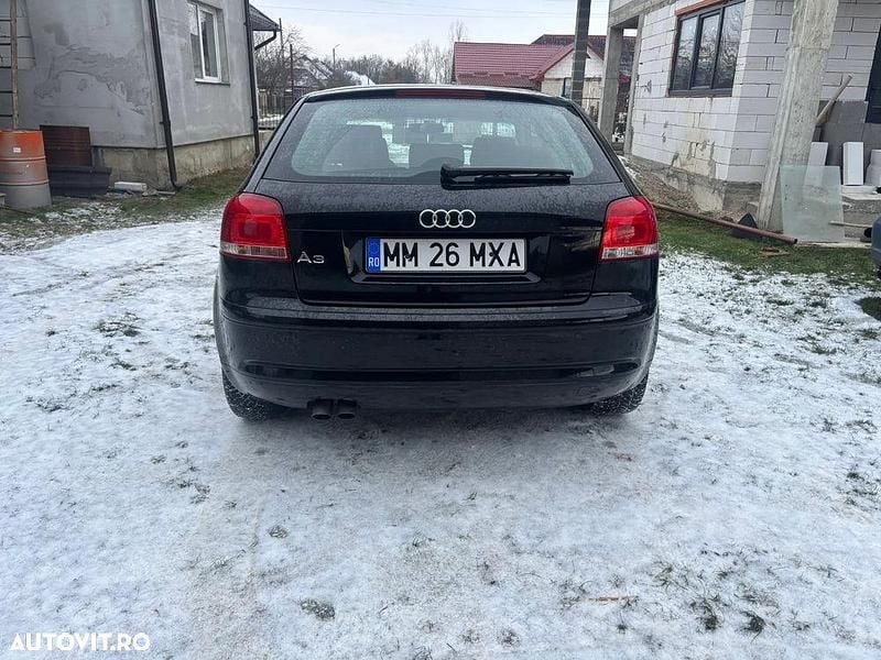 Second-hand Audi A3 105 CP (77 kW) 2008 Culoarenegru Hatchback