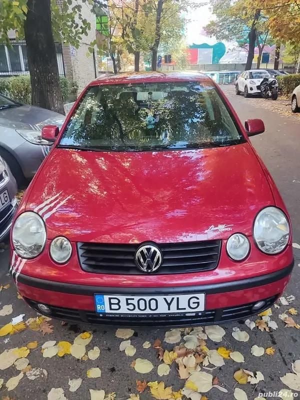 Rosu Utilizat 2003 VW Polo Hatchback | 1.800 EUR (Preț OK) - Imagine 1/4