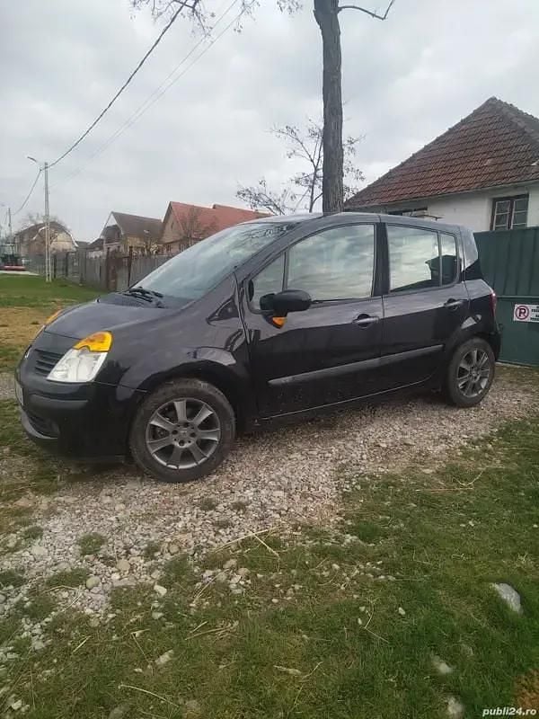 Negru Utilizat 2006 Renault Modus Monovolum | 1.850 EUR - Imagine 1/4