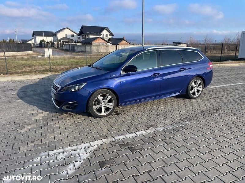 Second-hand Peugeot 308 GT-line 120 CP (88 kW) 2015 Culoarealbastru Break