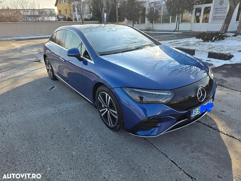 Second-hand Mercedes EQE350 214 kW (292 CP) 2022 Culoarealbastru Berlinǎ