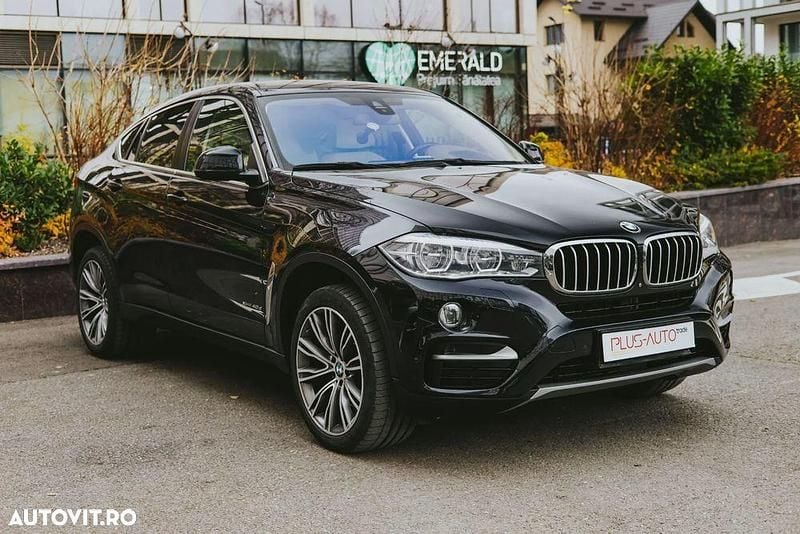 Second-hand BMW X6 Comfort Edition 313 CP (230 kW) 2018 Culoarealbastru SUV