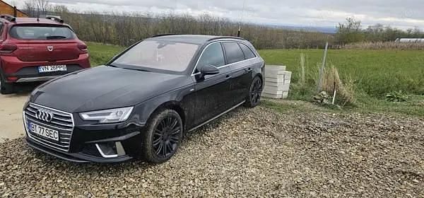 Negru Utilizat 2019 Audi A4 S-Line Break | 16.500 EUR (Preț bun) - Imagine 1/4
