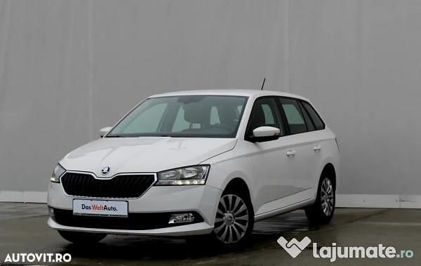 Alb Second-hand 2020 Skoda Fabia Break | 7.650 EUR (Preț bun) - Imagine 1/4