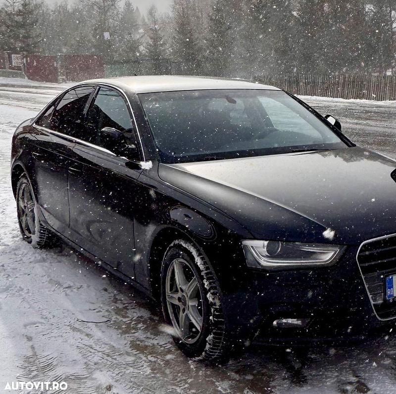 Negru Utilizat 2013 Audi A4 Berlinǎ | 8.450 EUR (Preț OK) - Imagine 1/4
