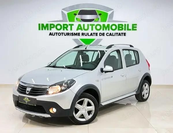 Second-hand Dacia Sandero Stepway 85 CP (62 kW) 2012 Culoareargint Hatchback