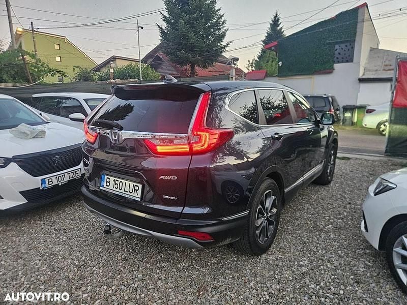 Gri Utilizat 2021 Honda CR-V Elegance SUV | 27.500 EUR (Preț OK) - Imagine 1/4