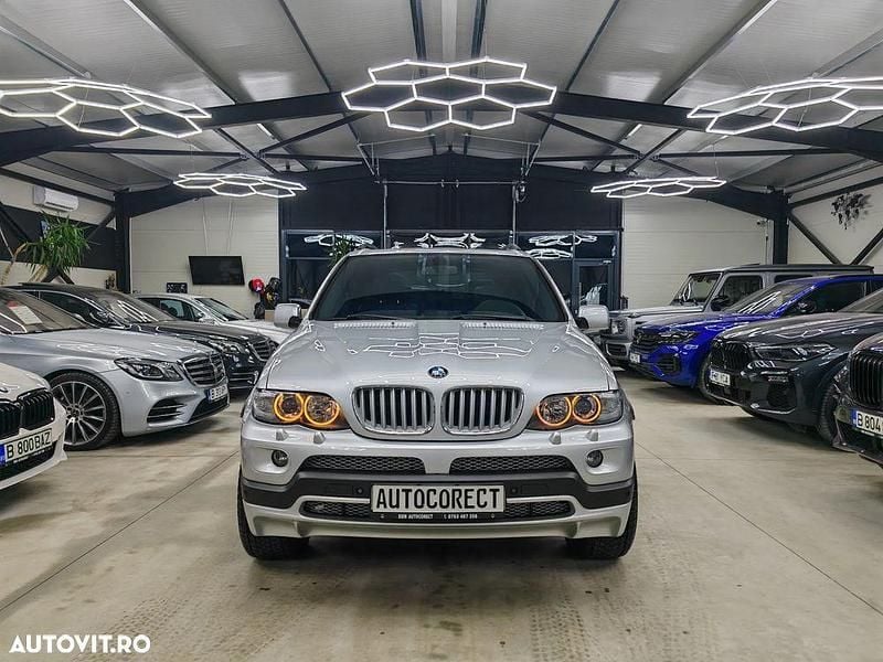 Second-hand BMW X5 Exclusive 218 CP (160 kW) 2006 Culoareargint SUV