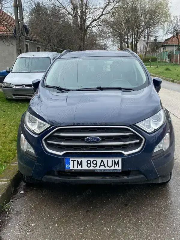 Albastru Utilizat 2019 Ford Ecosport SUV | 11.000 EUR (Preț OK) - Imagine 1/4