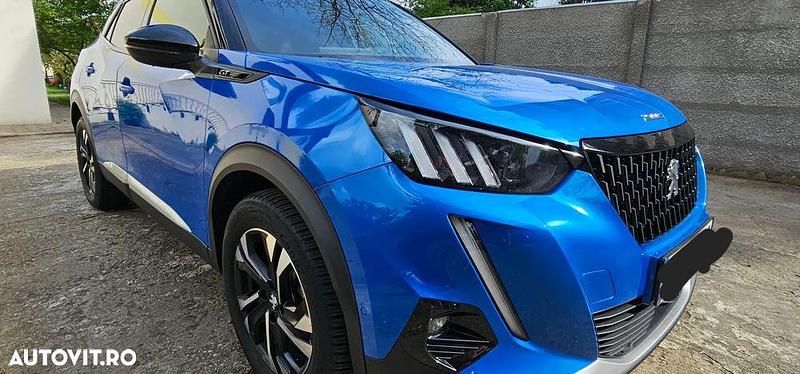 Culoarealbastru Utilizat 2021 Peugeot 2008 GT SUV | 19.000 EUR (Preț OK) - Imagine 1/4