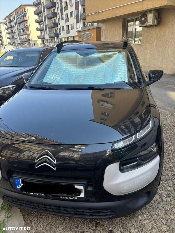 Negru Utilizat 2014 Citroën C4 Cactus Shine Hatchback | 6.800 EUR (Preț OK) - Imagine 1/4