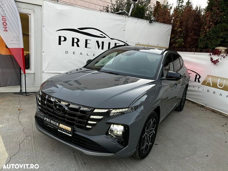 Gri Utilizat 2021 Hyundai Tucson SUV | 28.490 EUR - Imagine 1/4