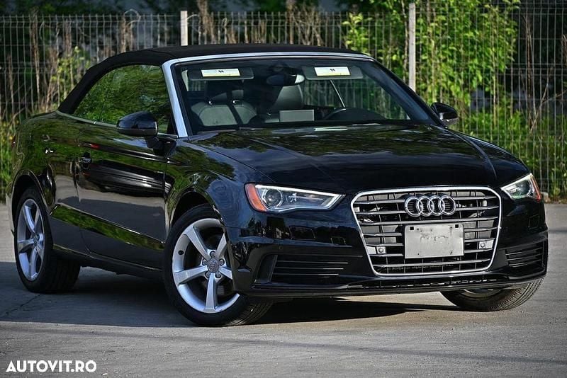 Culoarenegru Utilizat 2015 Audi A3 Cabriolet Ambition Cabrio | 15.000 EUR - Imagine 1/4