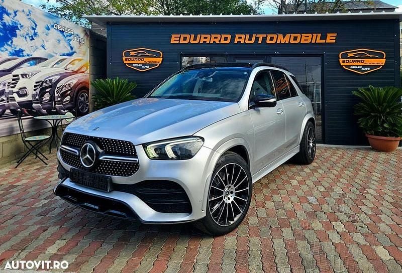 Second-hand Mercedes GLE300 AMG line 245 CP (180 kW) 2021 Culoareargint SUV
