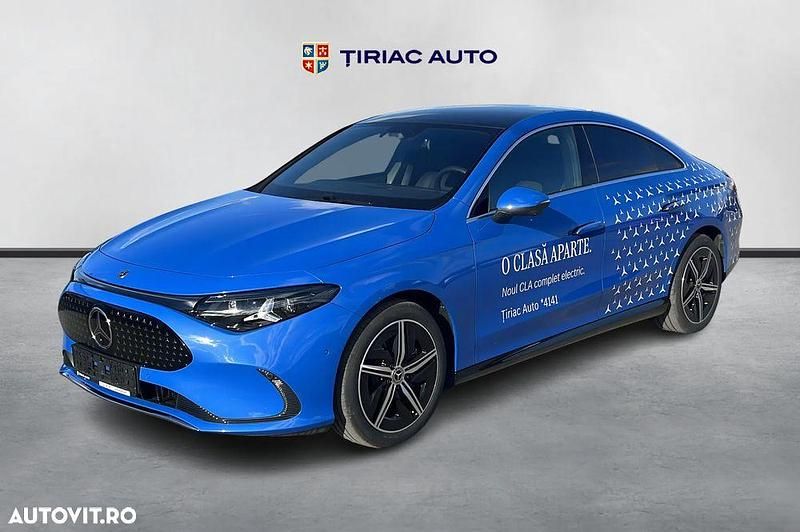 Culoarealbastru Utilizat 2025 Mercedes CLA 250+ Berlinǎ | 51.456 EUR - Imagine 1/4