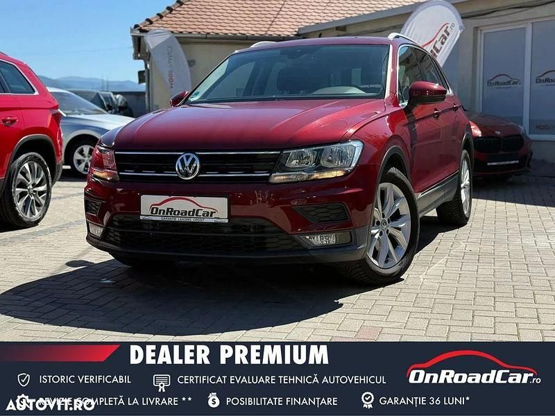 Rosu Utilizat 2017 VW Tiguan Sound SUV | 15.990 EUR (Puțin scump) - Imagine 1/4