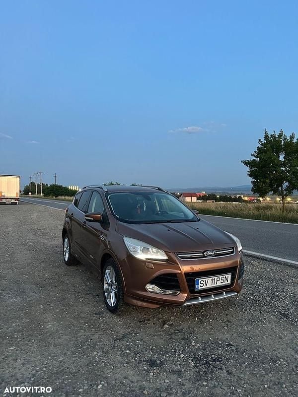 Culoaremaro Second-hand 2014 Ford Kuga Titanium SUV | 8.750 EUR (Preț OK) - Imagine 1/4