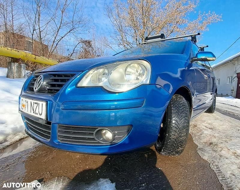 Second-hand VW Polo 80 CP (58 kW) 2007 Culoarealbastru Hatchback