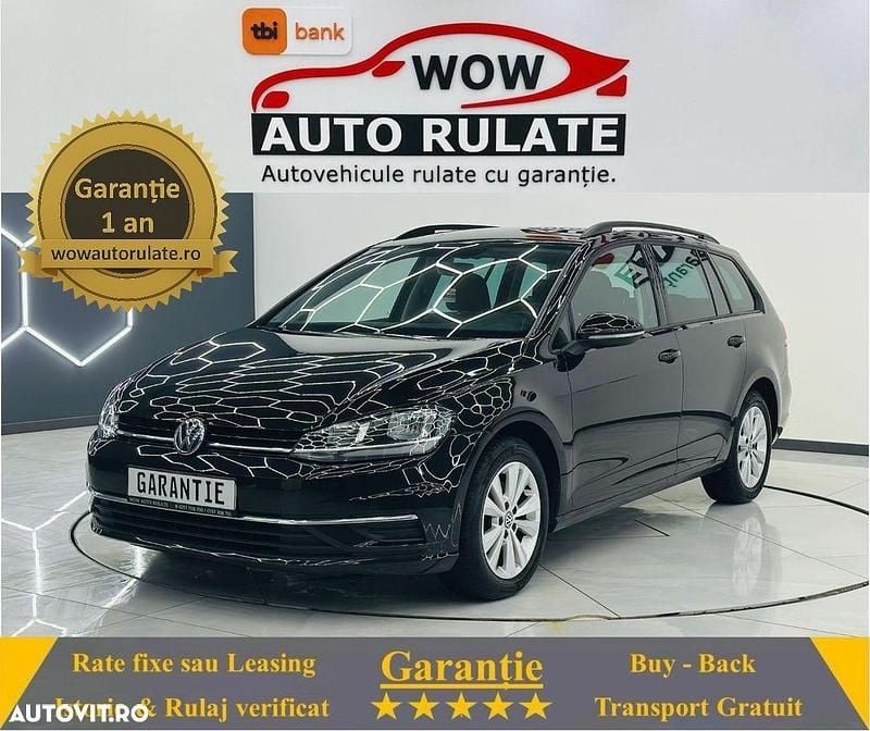 Culoarenegru Utilizat 2017 VW Golf VII Edition Break | 10.990 EUR (Preț OK) - Imagine 1/4