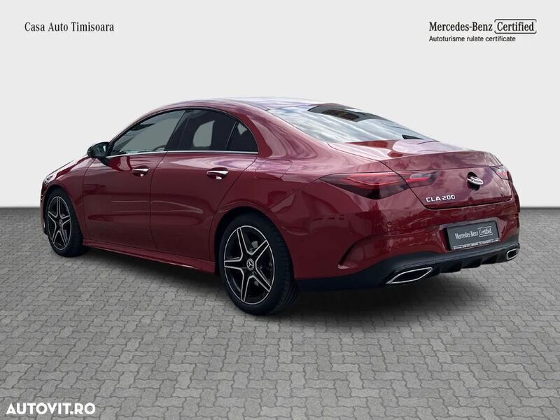 Second-hand Mercedes CLA200 163 CP (119 kW) 2023 Rosu Coupe