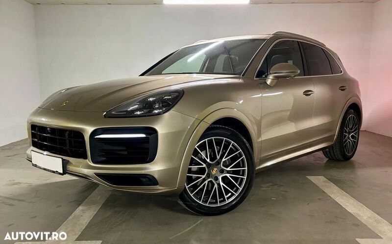 Galbeuriu Utilizat 2018 Porsche Cayenne Platinum Edition SUV | 46.480 EUR (Super Preț) - Imagine 1/4