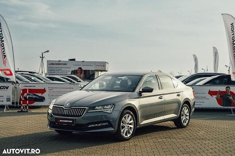 Second-hand Skoda Superb 150 CP (110 kW) 2023 Culoaregri Berlinǎ
