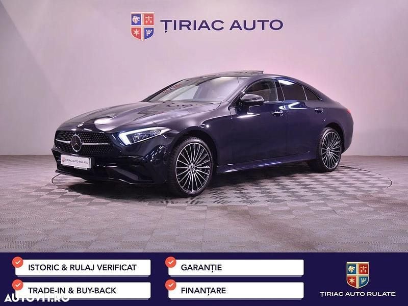 Culoarealbastru Utilizat 2021 Mercedes CLS400 Berlinǎ | 58.500 EUR - Imagine 1/4