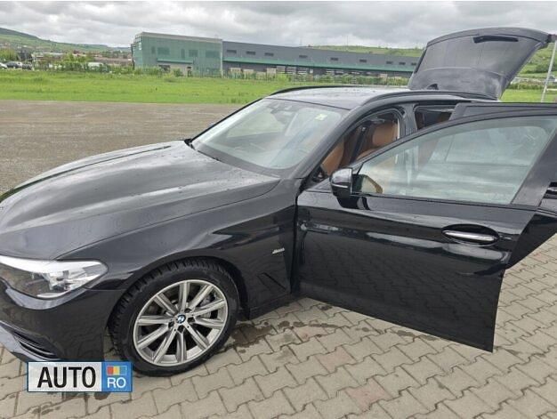 Negru Utilizat 2017 BMW 530 Break | 25.000 EUR (Puțin scump) - Imagine 1/4