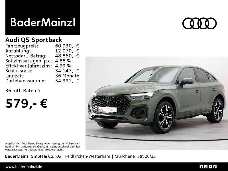 Utilizat 2024 Audi Q5 Sportback S-Line SUV | 65.282 EUR - Imagine 1/1