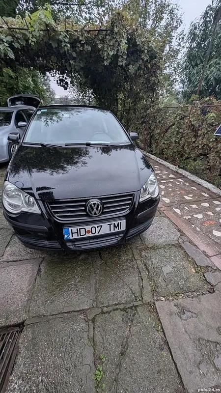 Negru Utilizat 2008 VW Polo | 1.200 EUR (Super Preț) - Imagine 1/4