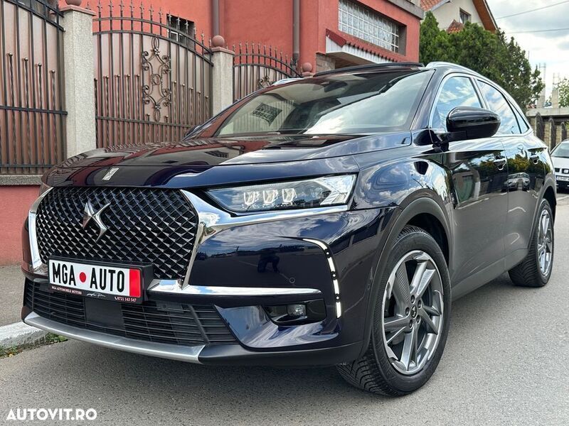 Albastru Utilizat 2020 DS Automobiles DS7 Crossback SUV | 22.490 EUR - Imagine 1/4