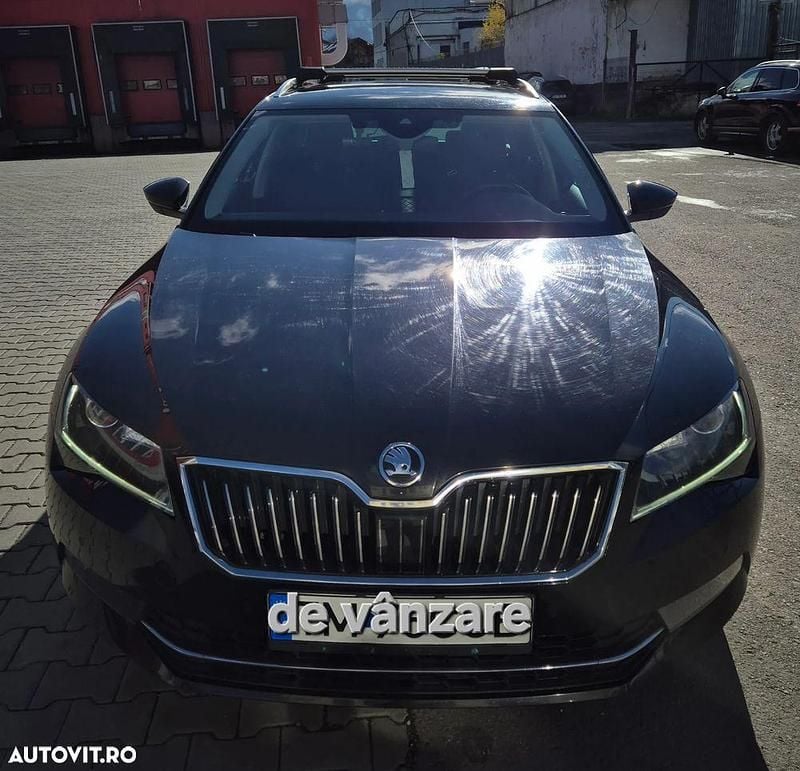Culoarenegru Utilizat 2018 Skoda Superb Style Break | 20.500 EUR (Preț OK) - Imagine 1/4