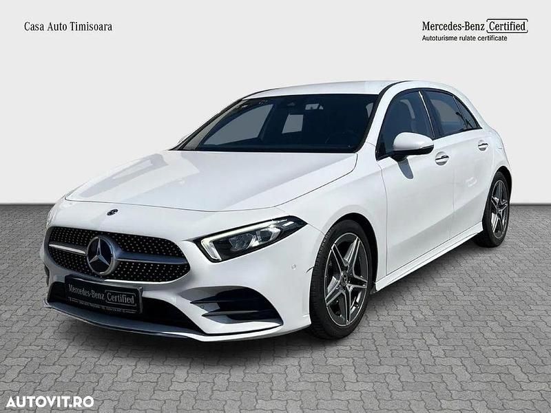 Culoarealb Utilizat 2018 Mercedes A200 Hatchback | 20.570 EUR (Preț OK) - Imagine 1/3