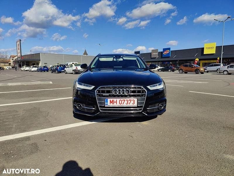 Culoarenegru Utilizat 2017 Audi A6 S-line plus Break | 15.999 EUR (Super Preț) - Imagine 1/4