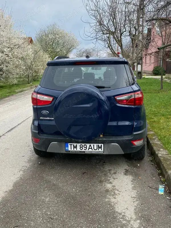 Second-hand Ford Ecosport 125 CP (91 kW) 2019 Albastru SUV