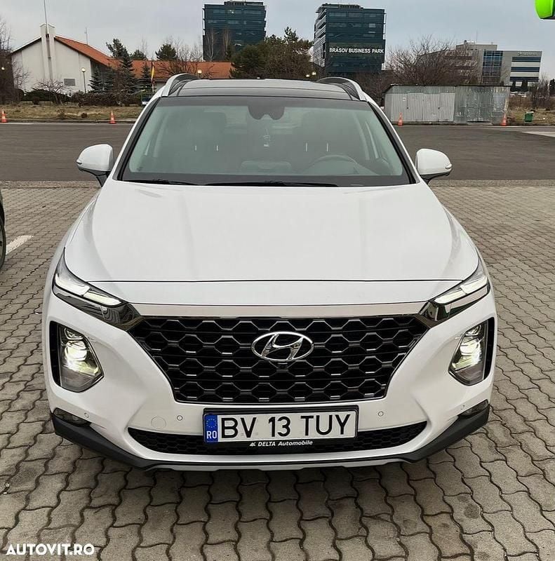 Culoarealb Utilizat 2020 Hyundai Santa Fe SUV | 28.000 EUR (Preț OK) - Imagine 1/4