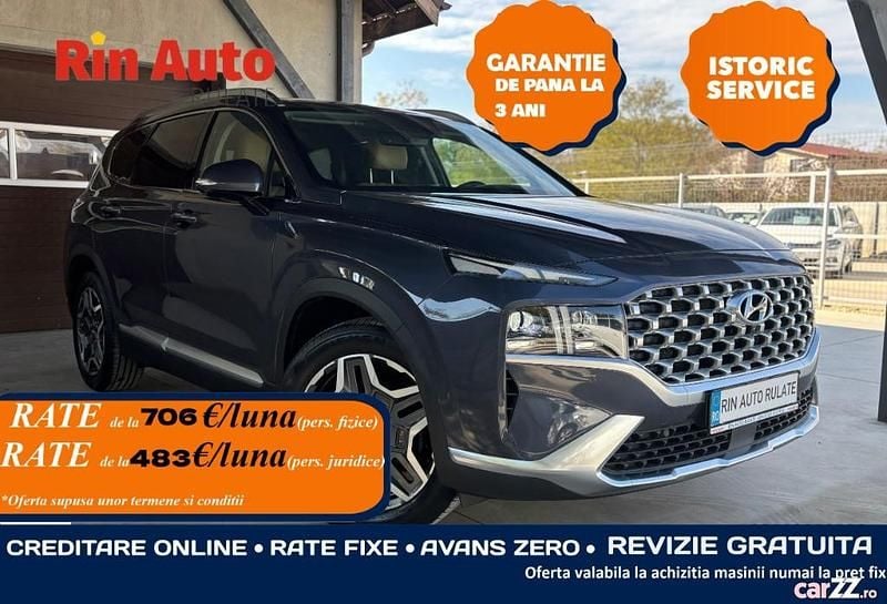 Culoaregri Utilizat 2021 Hyundai Santa Fe SUV | 31.990 EUR (Puțin scump) - Imagine 1/4