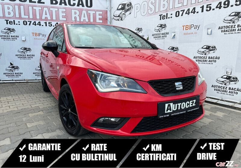 Roșu Utilizat 2016 Seat Ibiza Style Berlinǎ | 6.950 EUR (Preț bun) - Imagine 1/4