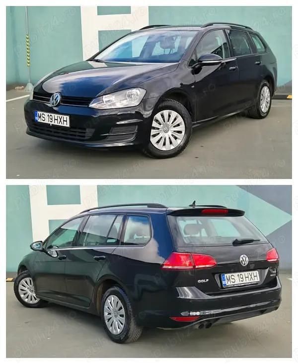 Second-hand VW Golf VII 122 CP (89 kW) 2013 Negru Break